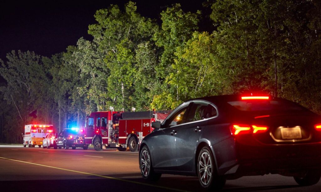 Oregon Crash on Road